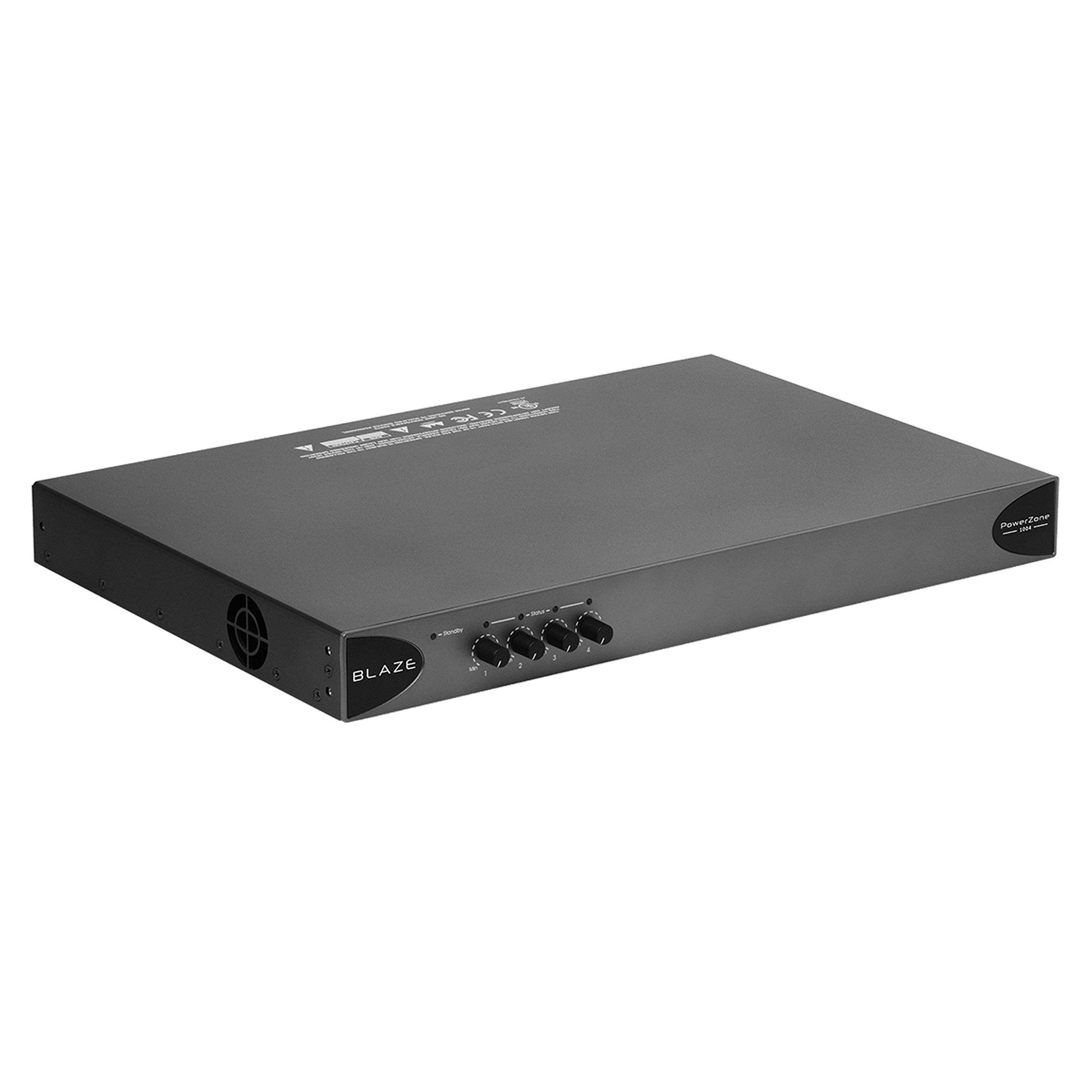  Blaze Audio PowerZone 1004 1000W 4-Channel Power Amplifier(Blaze Audio Powerzone 1004 1000w 4 Channel Power Amplifier)