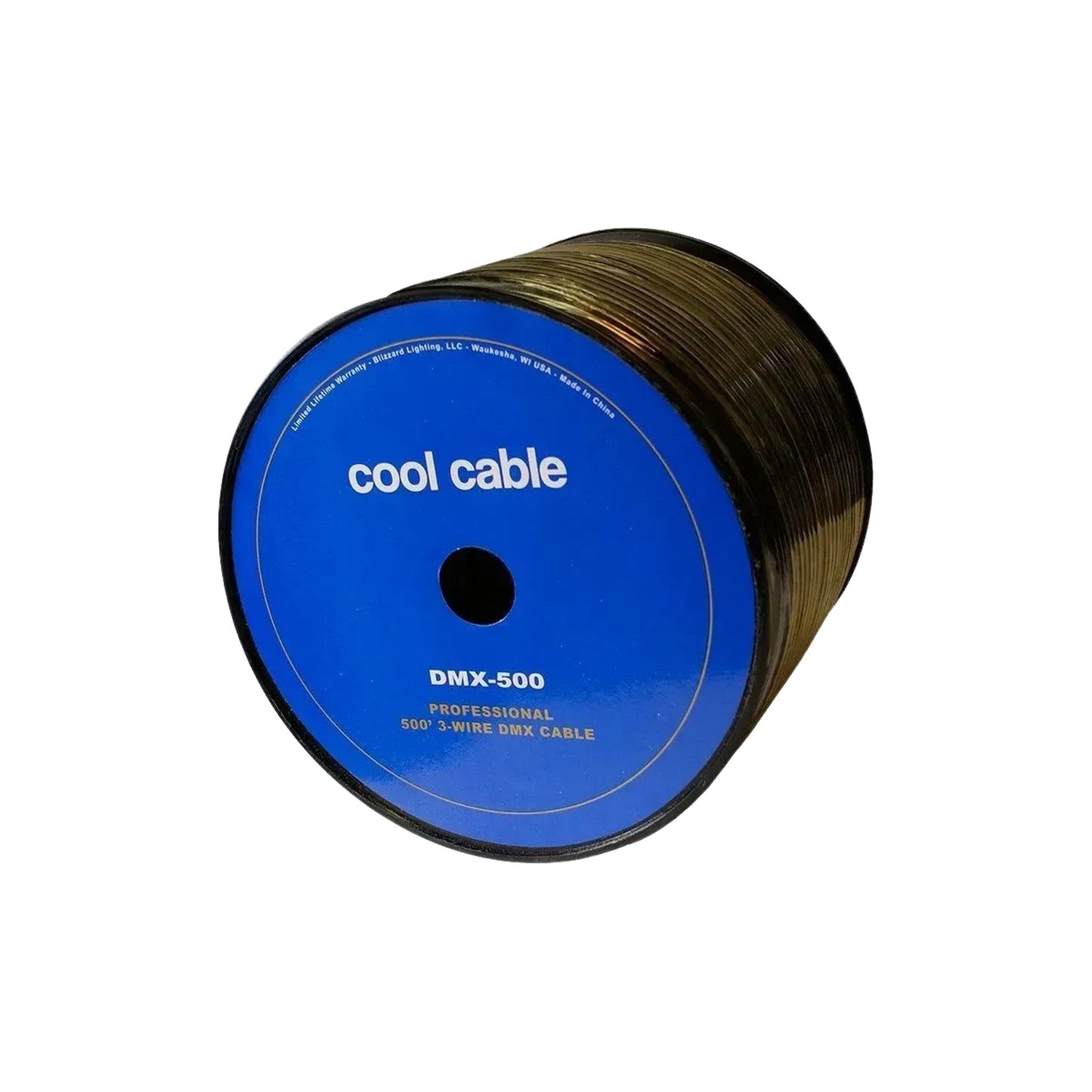  Blizzard Lighting DMX-500 Double Shield DMX Cable Spool, 500-Feet(Blizzard Lighting Dmx 500 Double Shield Dmx Cable Spool 500 Feet)