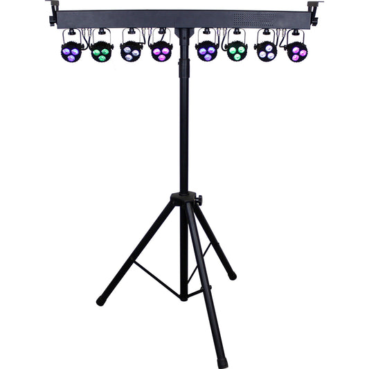  Blizzard Lighting Weather System EXA 3x 15W 6-In-1 RGBAW+UV LED Fixtures(Blizzard Lighting Weather System Exa 3x 15w 6 In 1 Rgbaw Uv Led Fixtures)