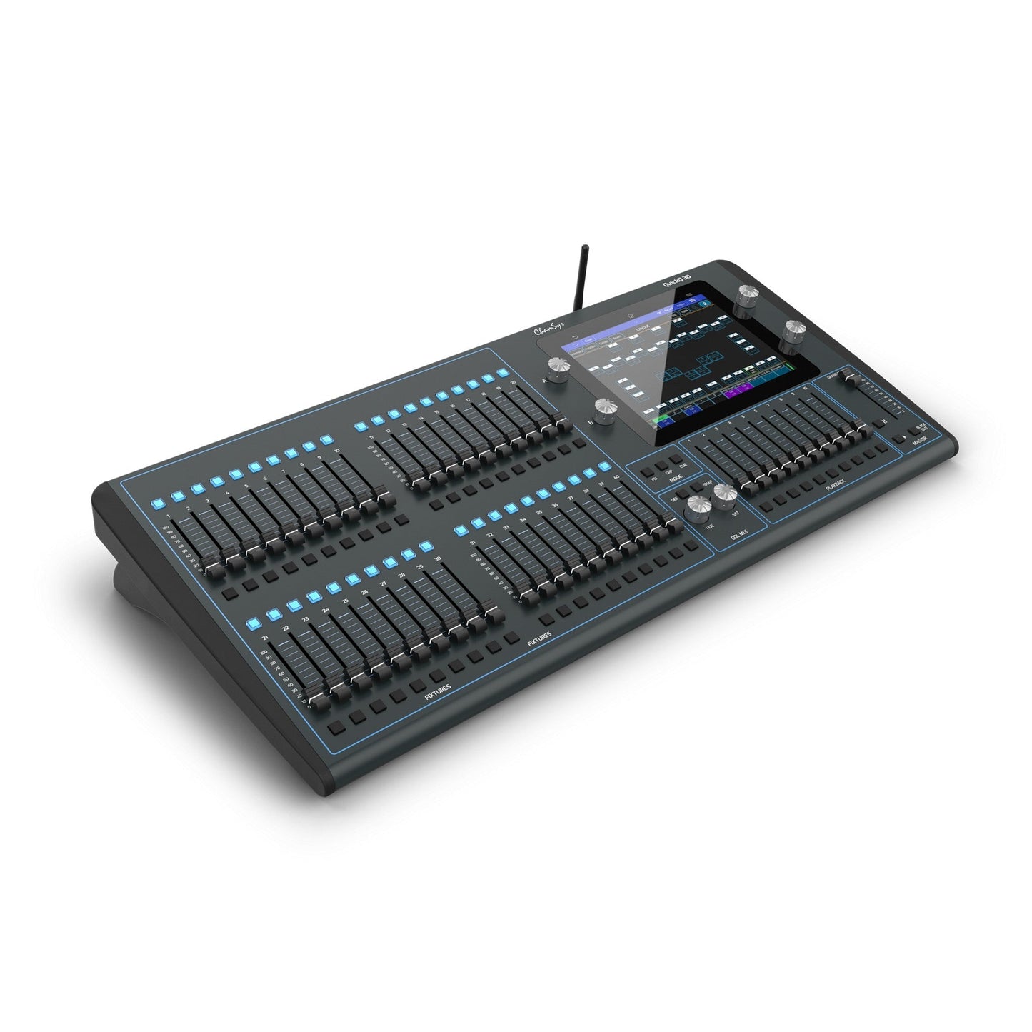  Chamsys QuickQ 30 4-Universe DMX Lighting Control Console(Chamsys Quickq 30 4 Universe Dmx Lighting Control Console)