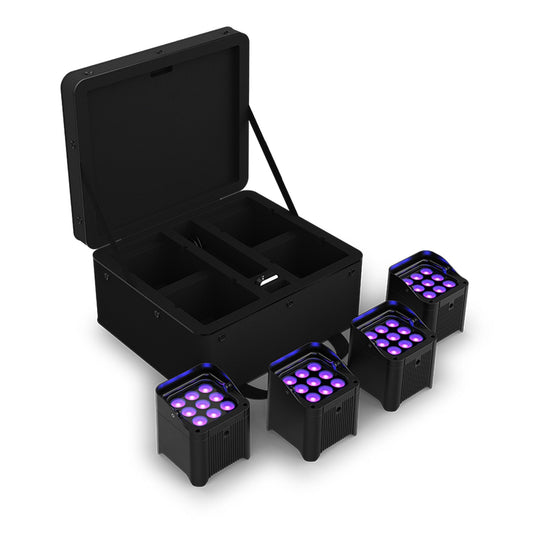  Chauvet DJ Freedom Par H9 IP X4 Battery Operated Hex-Color RGBAW+UV LED PAR Kit(Chauvet Dj Freedom Par H9 Ip X4 Battery Operated Hex Color Rgbaw Uv Led Par Kit)