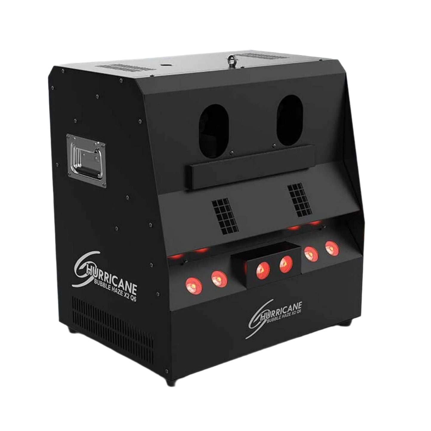  Chauvet DJ Hurricane Bubble Haze X2 Q6 Haze-Filled Bubble Machine With 6 Quad-Colored RGB+UV LEDs(Chauvet Dj Hurricane Bubble Haze X2 Q6 Haze Filled Bubble Machine With 6 Quad Colored Rgb Uv Leds)