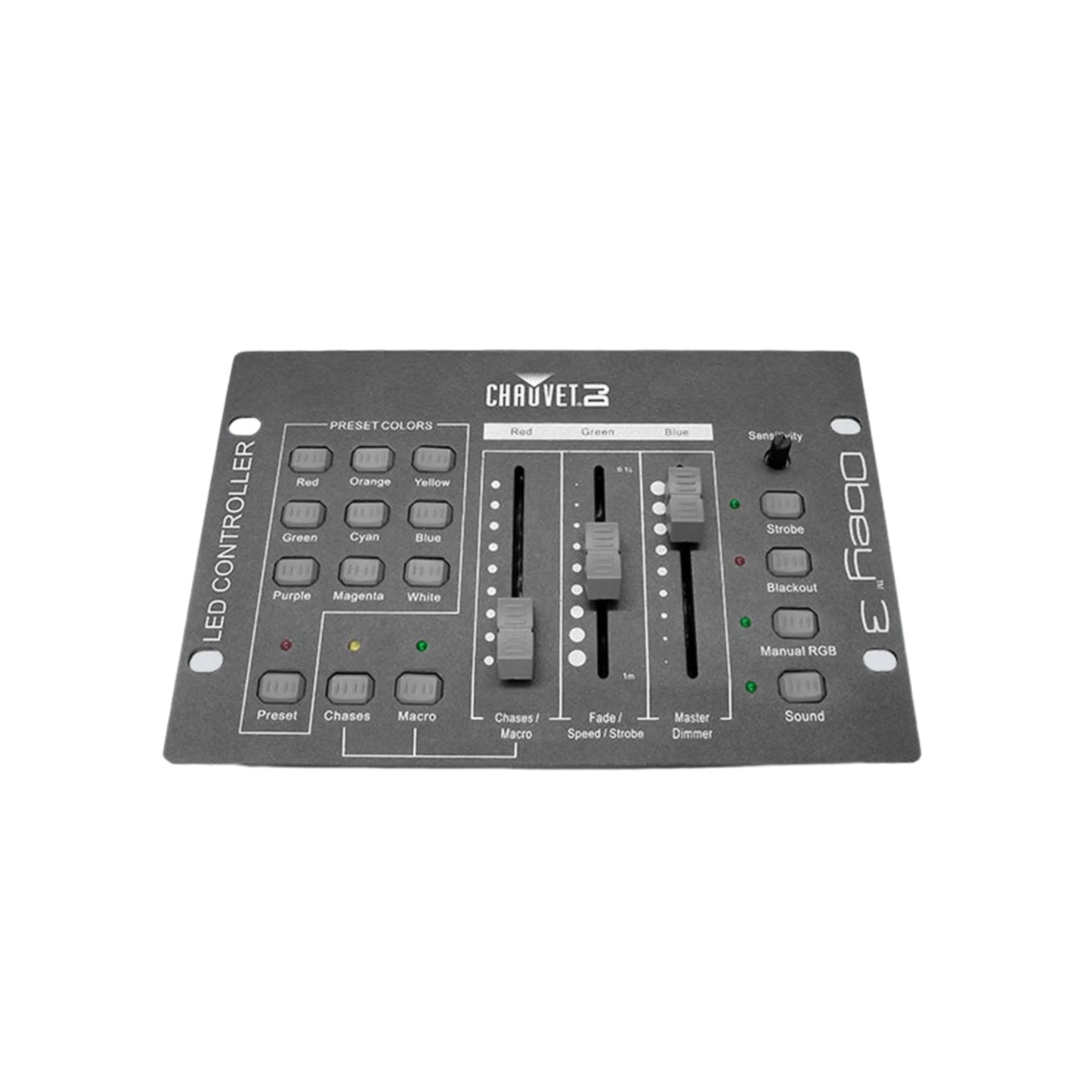  Chauvet DJ Obey 3 Compact 3-Channel RGB DMX Controller(Chauvet Dj Obey 3 Compact 3 Channel Rgb Dmx Controller)