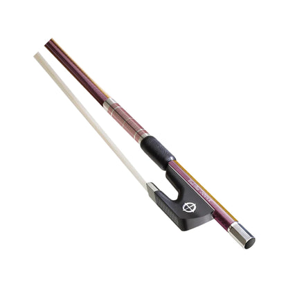  CodaBow SJA4ROR Chroma Joule Violin Bow, Ruby Amber Prismatic With Ruby Winding(Codabow Sja4ror Chroma Joule Violin Bow Ruby Amber Prismatic With Ruby Winding)
