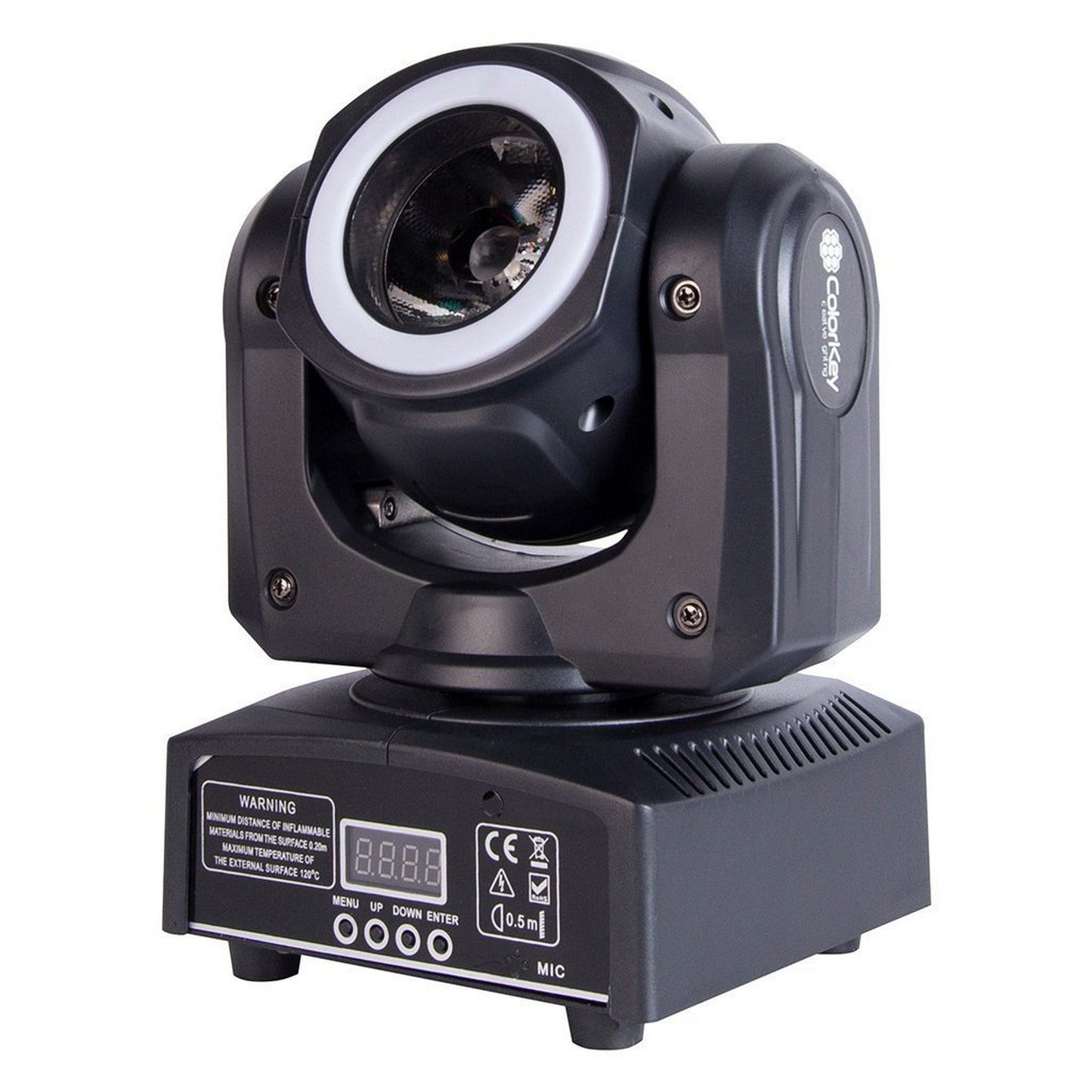  ColorKey Mover Halo Beam QUAD MKII With Color Changing LED Halo(Colorkey Mover Halo Beam Quad Mkii With Color Changing Led Halo)