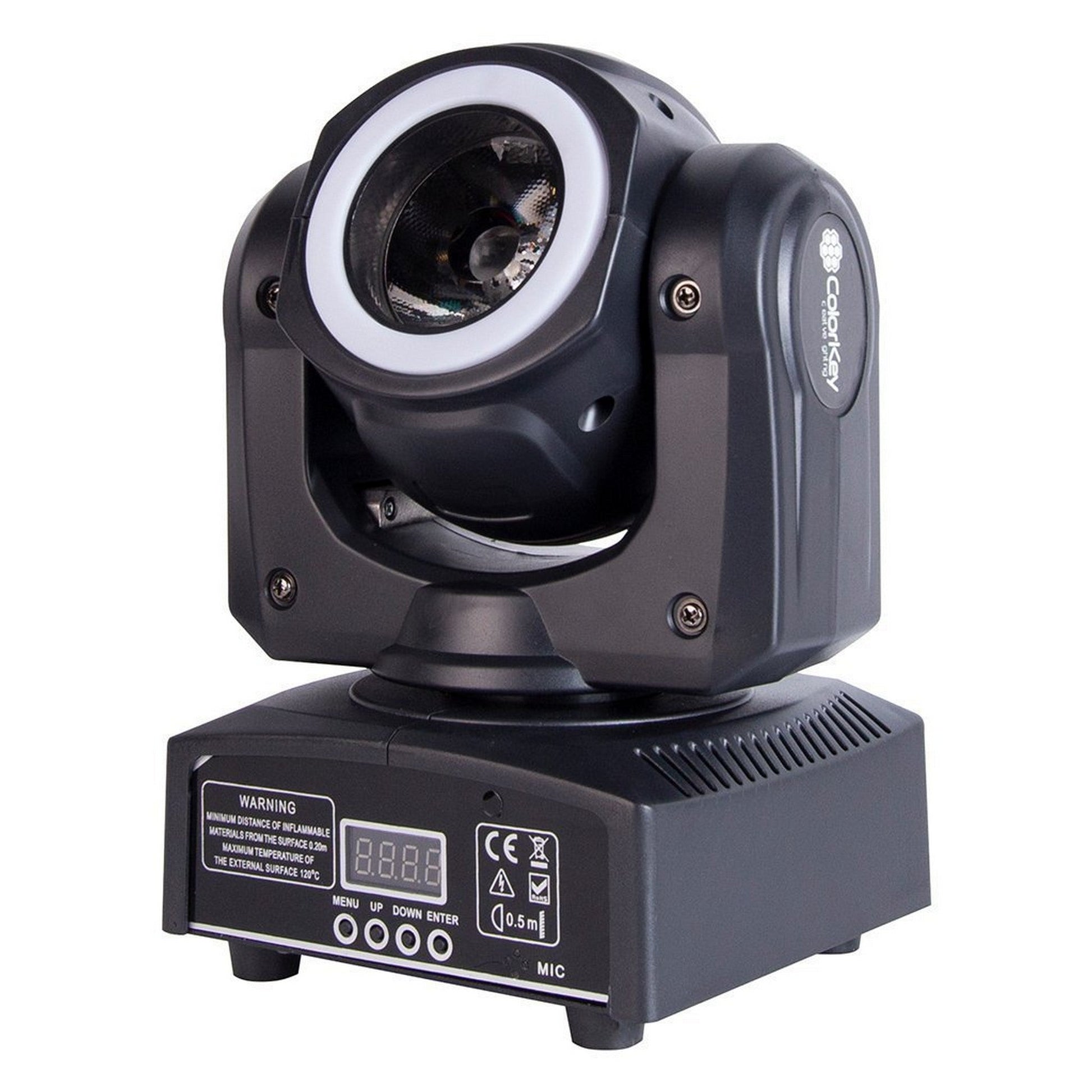 ColorKey Mover Halo Beam QUAD MKII With Color Changing LED Halo(Colorkey Mover Halo Beam Quad Mkii With Color Changing Led Halo)