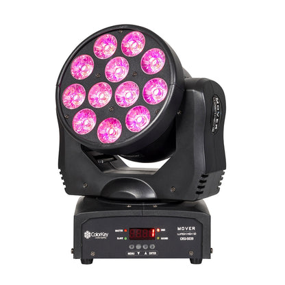  ColorKey Mover Wash HEX 12 RGBAW-UV LED Moving Head Wash Light(Colorkey Mover Wash Hex 12 Rgbaw Uv Led Moving Head Wash Light)