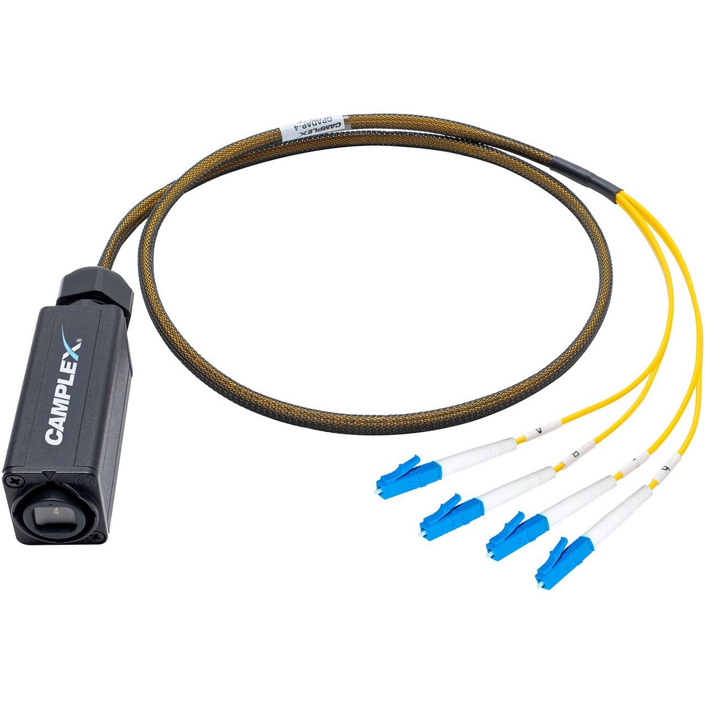  Camplex OPADAP-4 OpticalCON QUAD To 4 LC Breakout Adapter, Single Mode(Camplex Opadap 4 Opticalcon Quad To 4 Lc Breakout Adapter Single Mode)