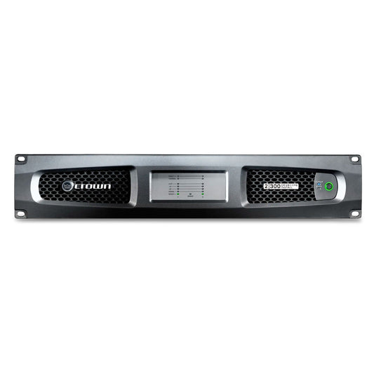  Crown DCi-2x300 300W 2-Channel Analog Power Amplifier, 70V/100V(Crown Dci 2x300 300w 2 Channel Analog Power Amplifier 70v 100v)