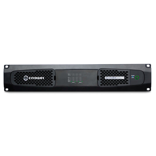  Crown DCi4x1250DA 1250W 4-Channel Power Amplifier With Dante(Crown Dci4x1250da 1250w 4 Channel Power Amplifier With Dante)