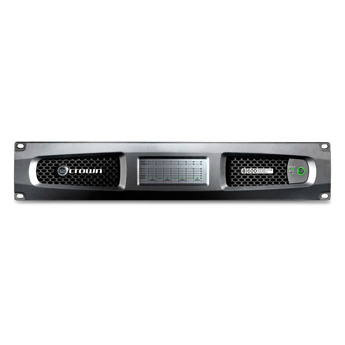 Crown DCix600 600W 8-Channel Analog Power Amplifier(Crown Dcix600 600w 8 Channel Analog Power Amplifier)