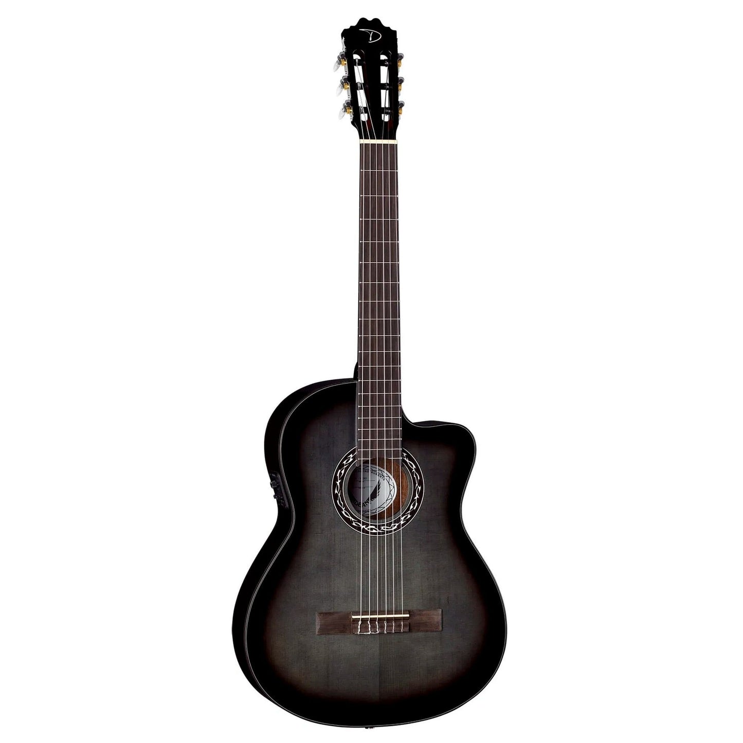  Dean Guitars Espana Classical A/E Black Burst Mahogany Acoustic/Electric Guitar(Dean Guitars Espana Classical A E Black Burst Mahogany Acoustic Electric Guitar)