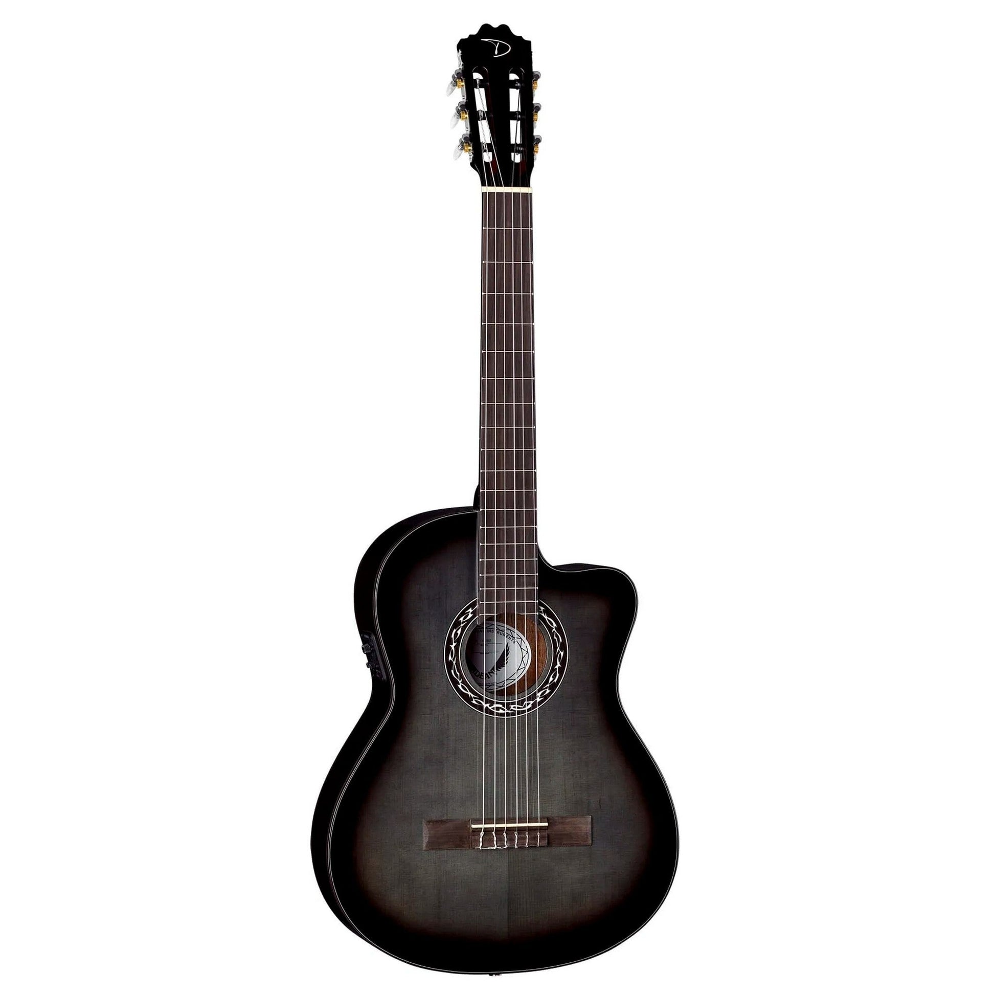  Dean Guitars Espana Classical A/E Black Burst Mahogany Acoustic/Electric Guitar(Dean Guitars Espana Classical A E Black Burst Mahogany Acoustic Electric Guitar)