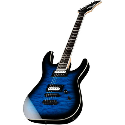  Dean Guitars MD X Quilt Maple Trans Blue Burst Electric Guitar(Dean Guitars Md X Quilt Maple Trans Blue Burst Electric Guitar)