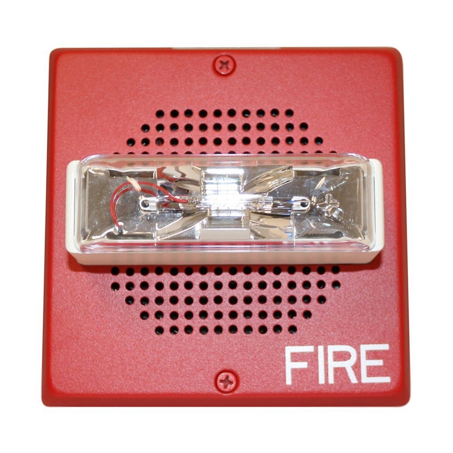  Eaton E70-24MCW-FR E70 Square Wallmount Speaker Strobe, 24VDC, Red(Eaton E70 24mcw Fr E70 Square Wallmount Speaker Strobe 24vdc Red)