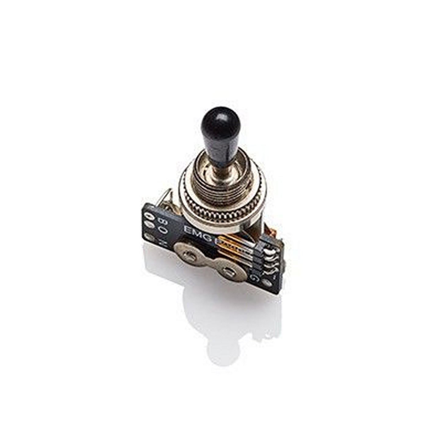  EMG 3-Way Solderless Toggle Switch, Black(Emg 3 Way Solderless Toggle Switch Black)