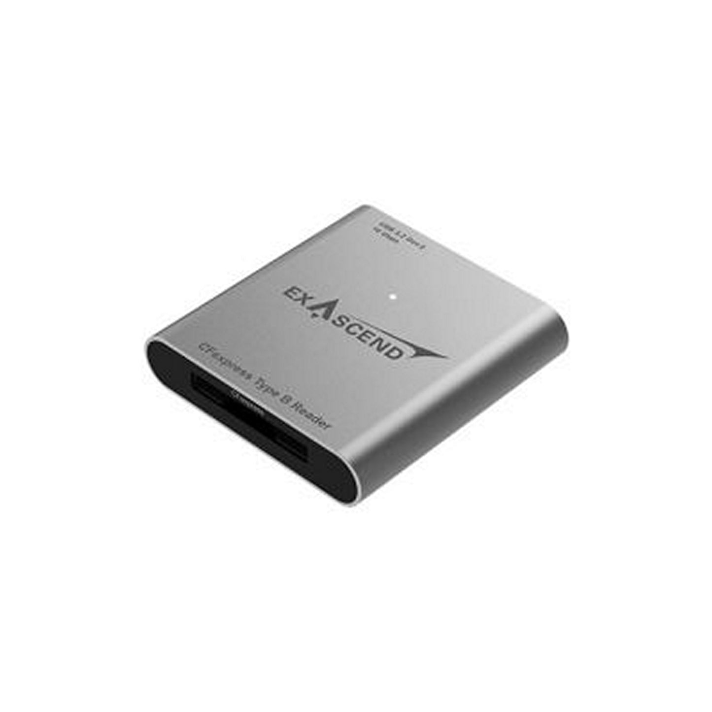  Exascend Cfexpress 2.0 Type B Card Reader, Silver(Exascend Cfexpress 2 0 Type B Card Reader Silver)