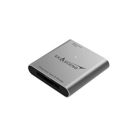  Exascend Cfexpress 2.0 Type B Card Reader, Silver(Exascend Cfexpress 2 0 Type B Card Reader Silver)