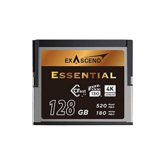  Exascend 128GB Essential Cfexpress Memory Card, Type B(Exascend 128gb Essential Cfexpress Memory Card Type B)