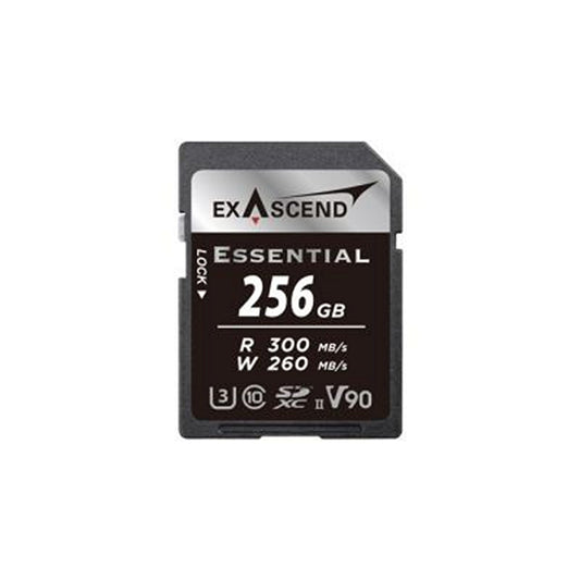 Exascend Essential SDXC, UHS-II, V90 256GB Memory Card(Exascend Essential Sdxc Uhs Ii V90 256gb Memory Card)
