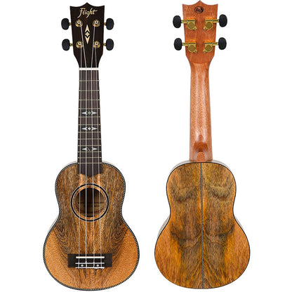  Flight DUS450 Mango Soprano Ukulele With Gigbag(Flight Dus450 Mango Soprano Ukulele With Gigbag)