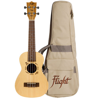  Flight DUC525 SPZEB Concert Ukulele(Flight Duc525 Spzeb Concert Ukulele)