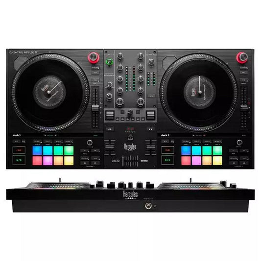  Hercules DJControl Inpulse T7 2-Channel DJ Controller For Serato And Djuced(Hercules Djcontrol Inpulse T7 2 Channel Dj Controller For Serato And Djuced)