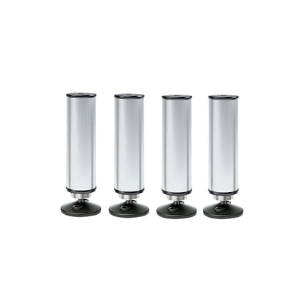  K&M Set Of 4 Plug Leveling Feet For Conductor Podium(Kandm Set Of 4 Plug Leveling Feet For Conductor Podium)