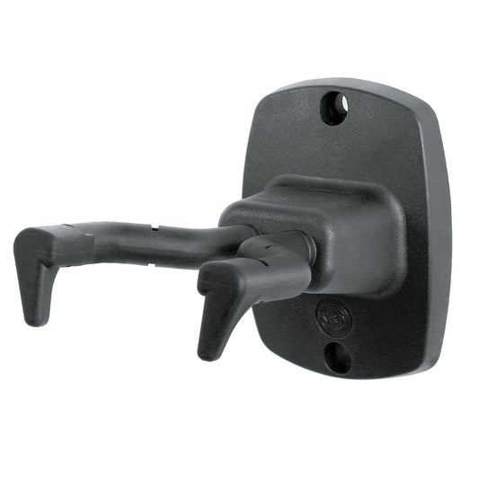  K&M 16250 Space-Saving Guitar Wall Mount(Kandm 16250 Space Saving Guitar Wall Mount)