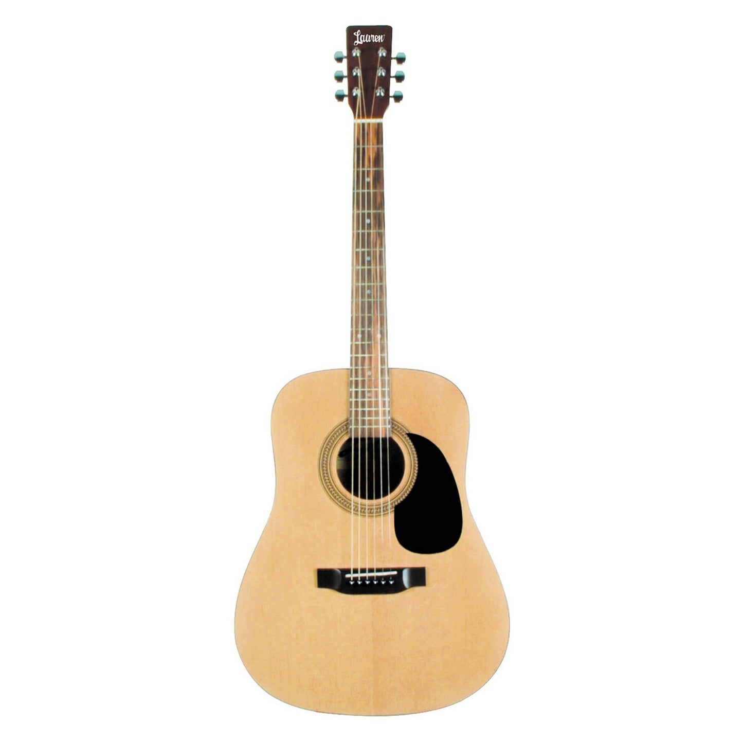  Lauren LA125N 6-String Dreadnought Acoustic Guitar, Natural(Lauren La125n 6 String Dreadnought Acoustic Guitar Natural)