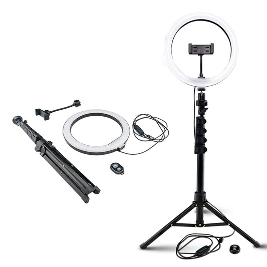  Mackie MRING-10 Inch 3-Color Ring Light Kit With Stand And Remote(Mackie Mring 10 Inch 3 Color Ring Light Kit With Stand And Remote)