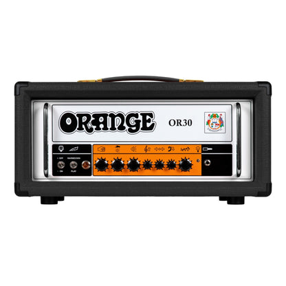  Orange OR30 30W All Valve Single Channel Amp Head, Black(Orange Or30 30w All Valve Single Channel Amp Head Black)
