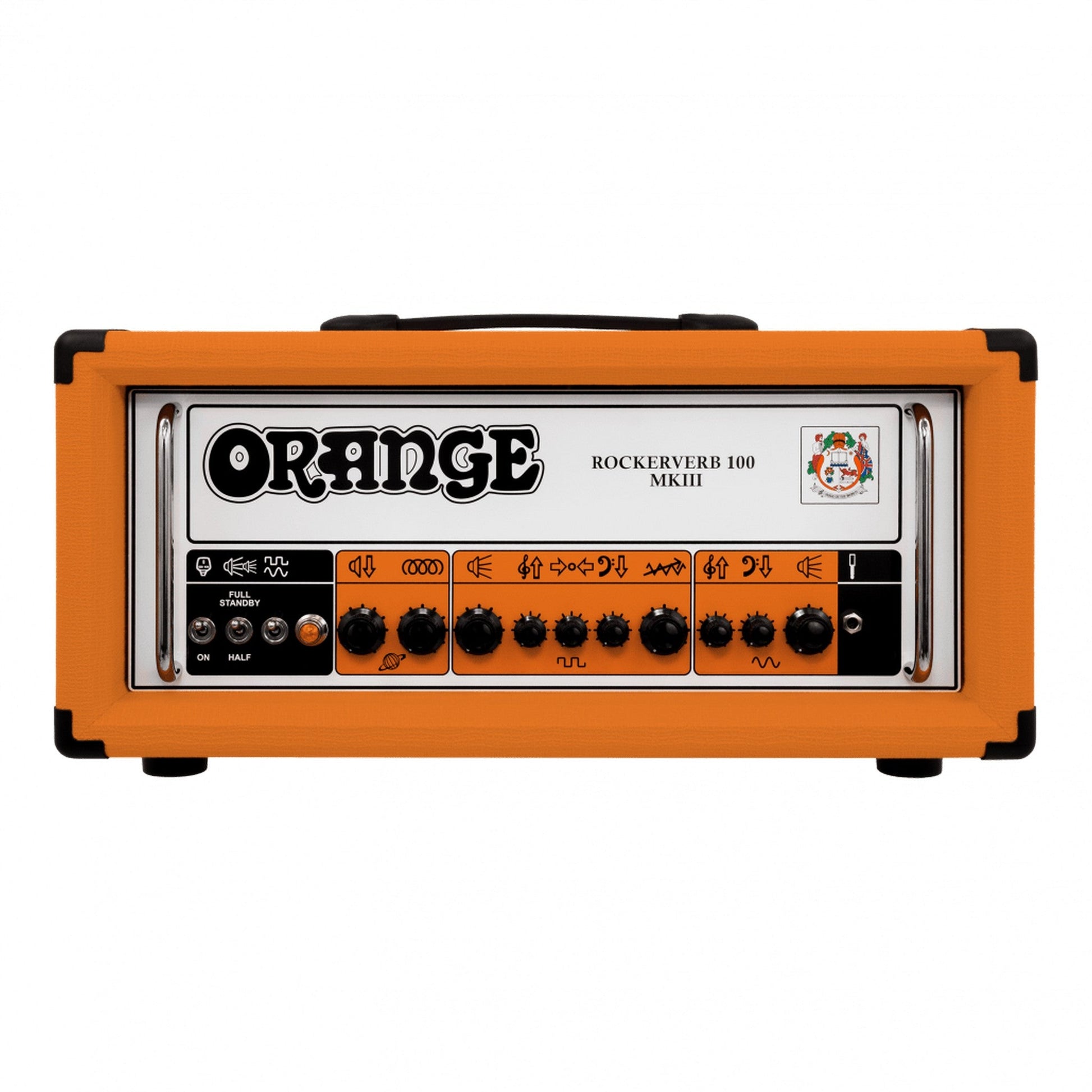  Orange Rockerverb MKIII 100 Watt 2-Channel Tube Head Guitar Amplifier(Orange Rockerverb Mkiii 100 Watt 2 Channel Tube Head Guitar Amplifier)