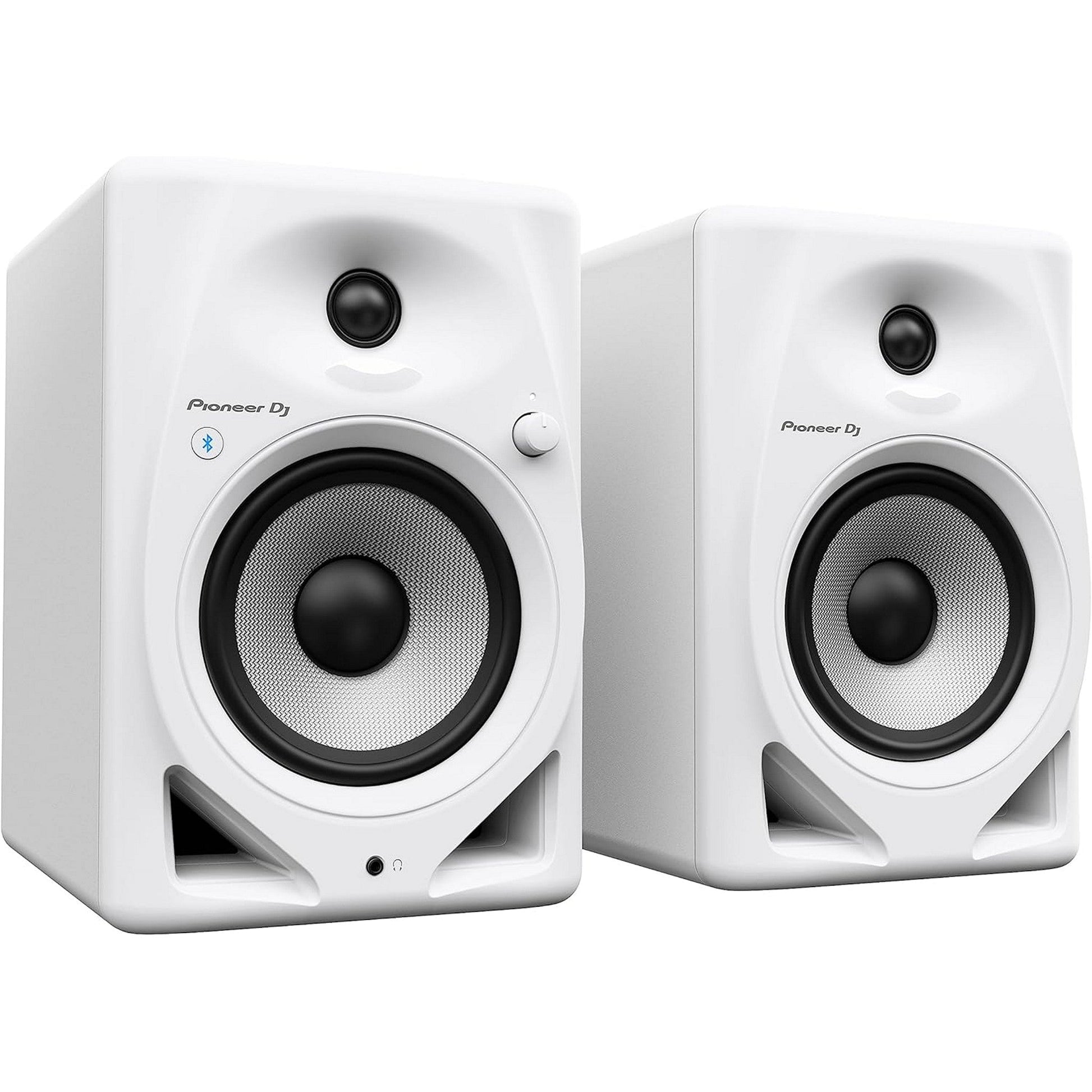  Pioneer DJ DM-50D-BT-W 5-Inch Bluetooth Desktop Monitor, White(Pioneer Dj Dm 50d Bt W 5 Inch Bluetooth Desktop Monitor White)