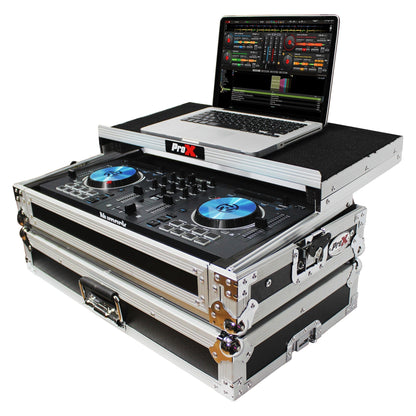  ProX X-MXTPRO3 Case For Numark MixTrack 3 Pro 3 And Platinum Digital Controller With Laptop Shelf(Prox X Mxtpro3 Case For Numark Mixtrack 3 Pro 3 And Platinum Digital Controller With Laptop Shelf)