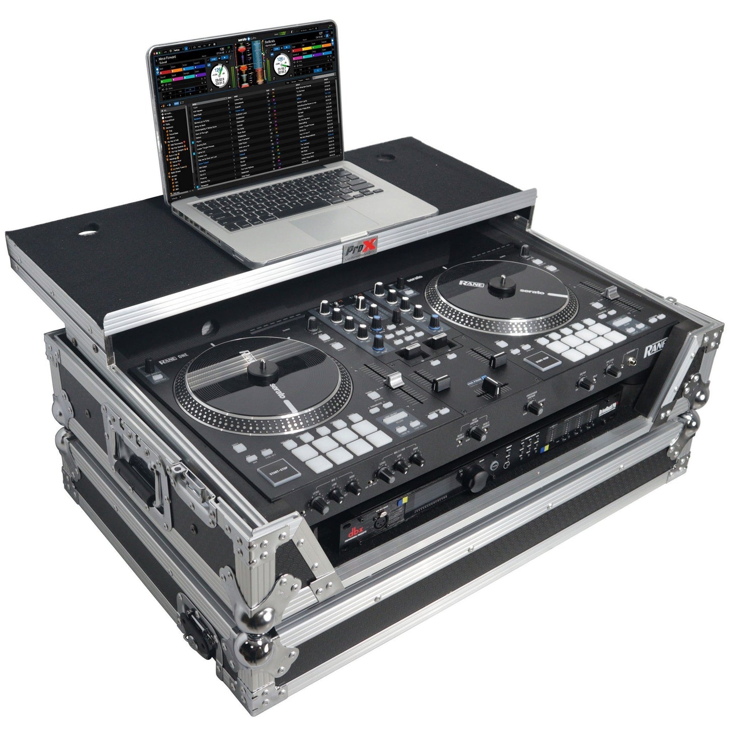  ProX XS-RANEONE Case For RANE One DJ Controller With Sliding Laptop Shelf(Prox Xs Raneone Case For Rane One Dj Controller With Sliding Laptop Shelf)