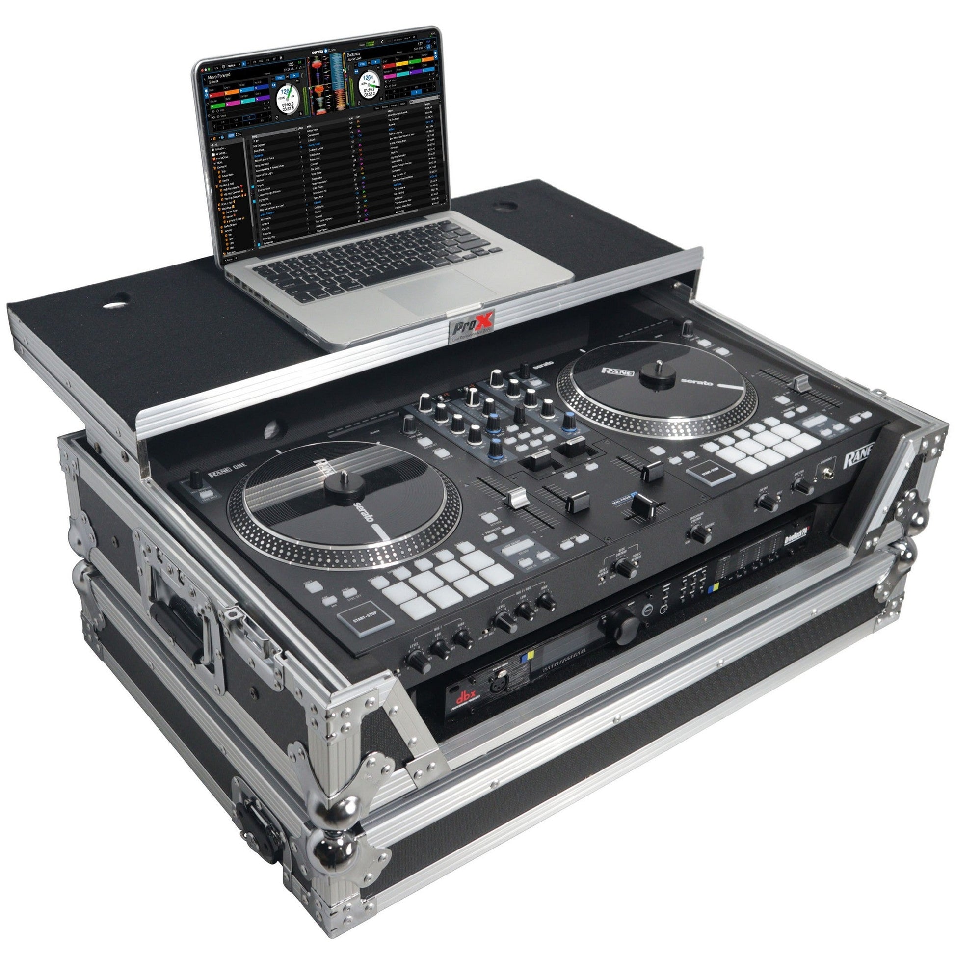  ProX XS-RANEONE Case For RANE One DJ Controller With Sliding Laptop Shelf(Prox Xs Raneone Case For Rane One Dj Controller With Sliding Laptop Shelf)