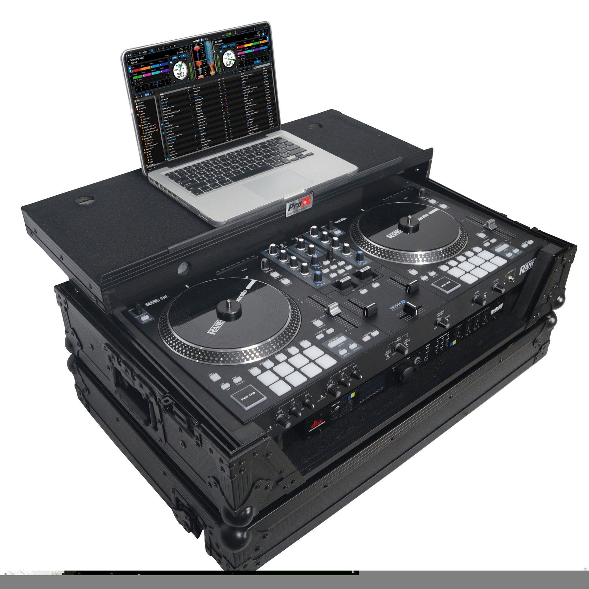  ProX XS-RANEONE Case For RANE One DJ Controller With Sliding Laptop Shelf(Prox Xs Raneone Case For Rane One Dj Controller With Sliding Laptop Shelf)