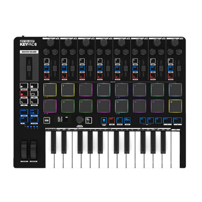  Reloop Keypad Pro 25-Key MIDI DAW Workstation Controller(Reloop Keypad Pro 25 Key Midi Daw Workstation Controller)