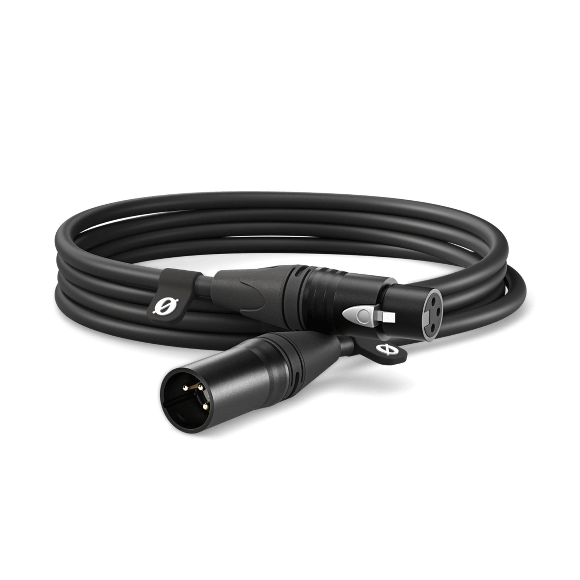  RODE Premium Male To Female XLR Cable, 3 Or 6-Meter(Rode Xlr 3 3 Foot Premium Male To Female Xlr Cable Black)