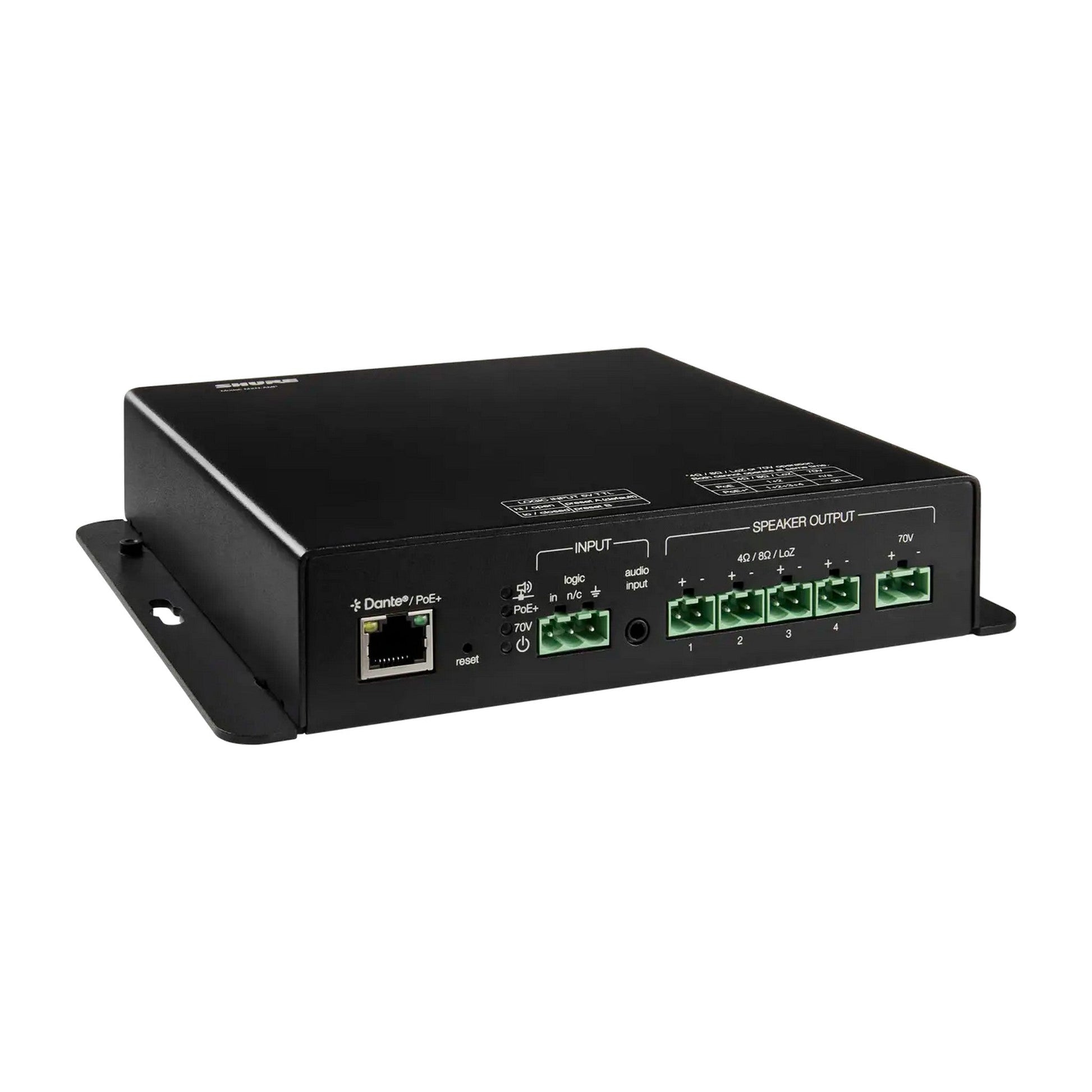  Shure Microflex MXN-AMP 70V PoE Powered Amplifier(Shure Microflex Mxn Amp 70v Poe Powered Amplifier)