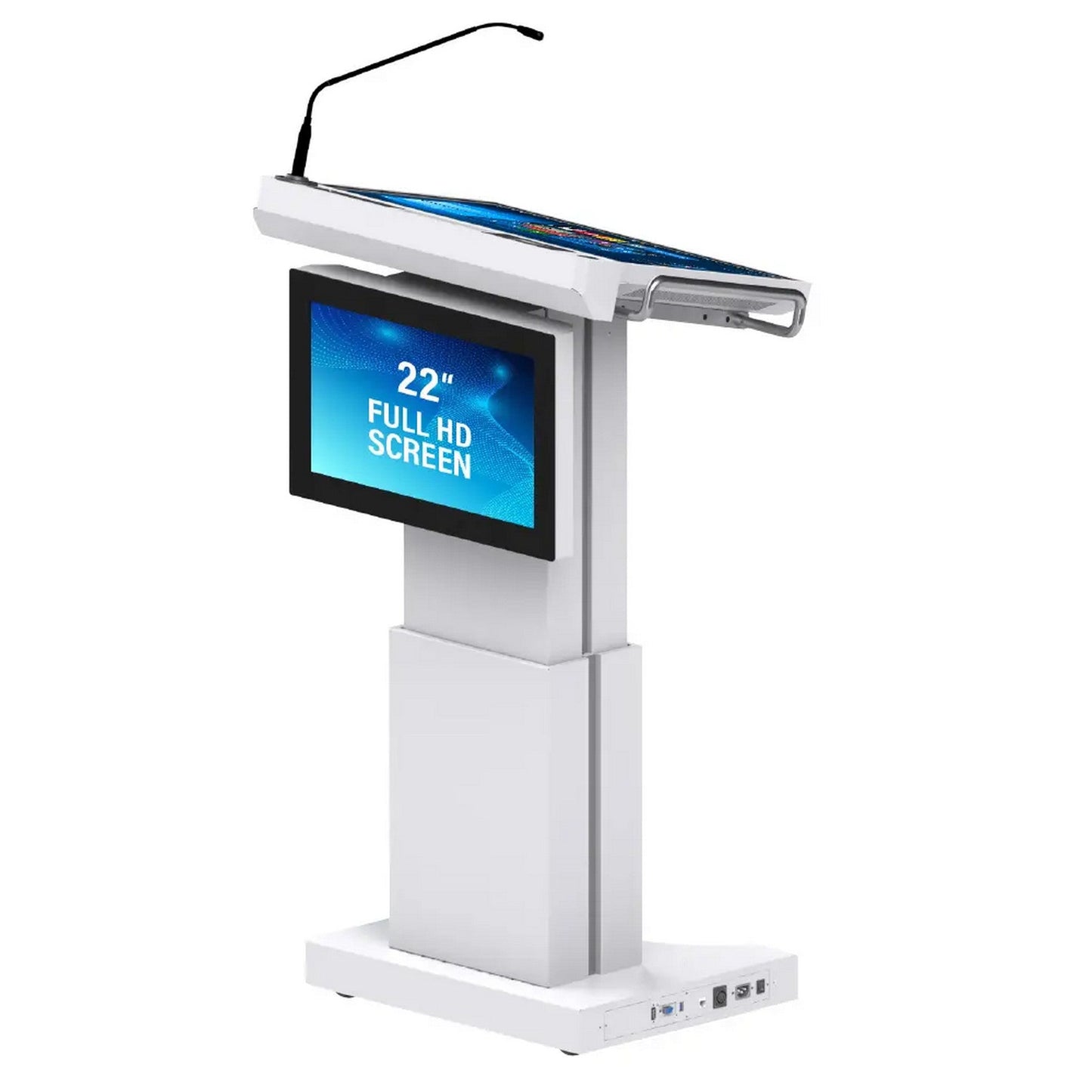  TEMAS DL27M-F 27-Inch Speaker Screen And 22-Inch Front Screen Digital Lectern(Temas Dl27m F 27 Inch Speaker Screen And 22 Inch Front Screen Digital Lectern)