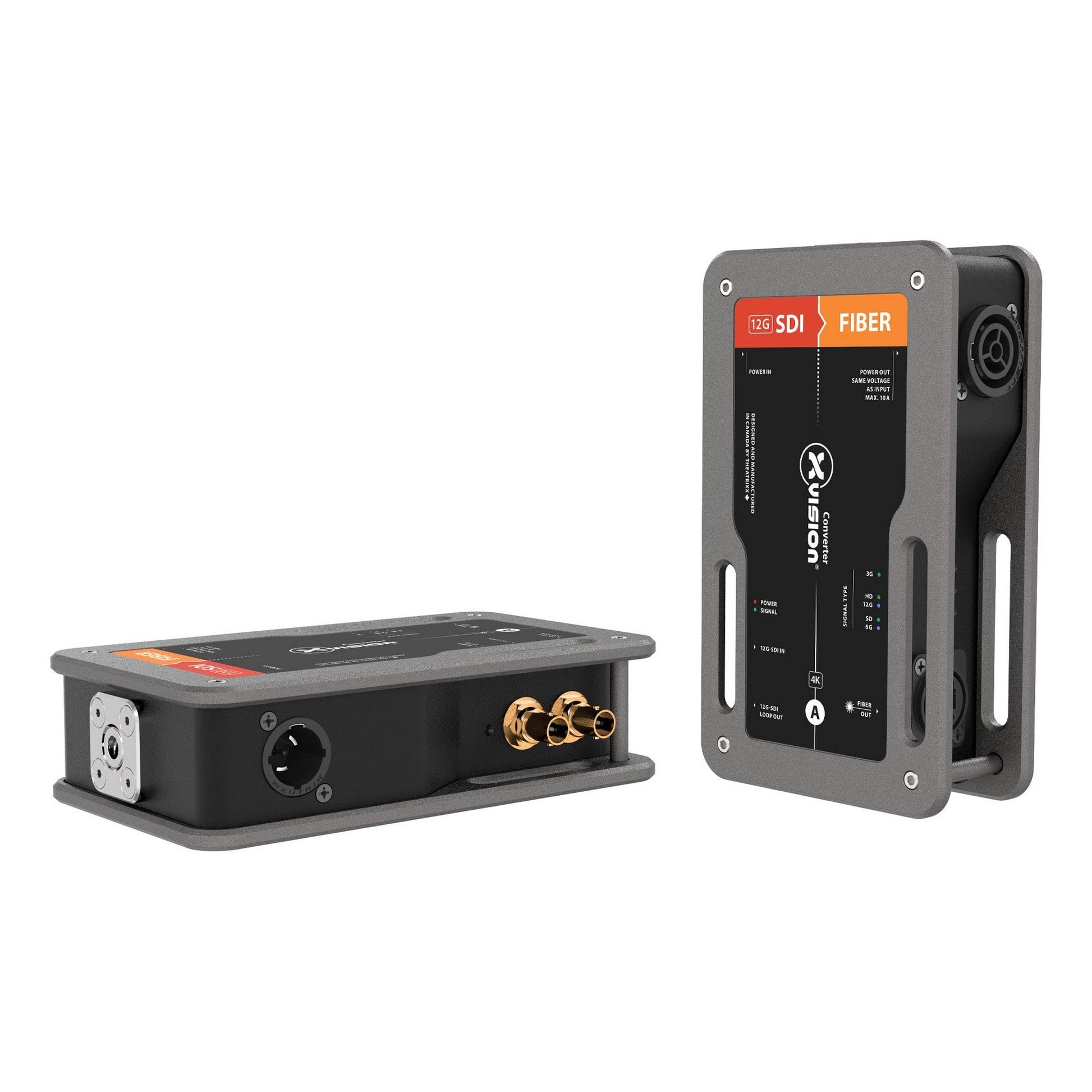  Theatrixx 3G-SDI To Fiber With Embedded Audio, Single-Mode Or Multi Mode, Optical SDI On ST, OpticalCON DUO Or OpticalCON QUAD(Theatrixx 3g Sdi To Fiber With Embedded Audio Single Mode Or Multi Mode Optical Sdi On St Opticalcon Duo Or Opticalcon Quad)