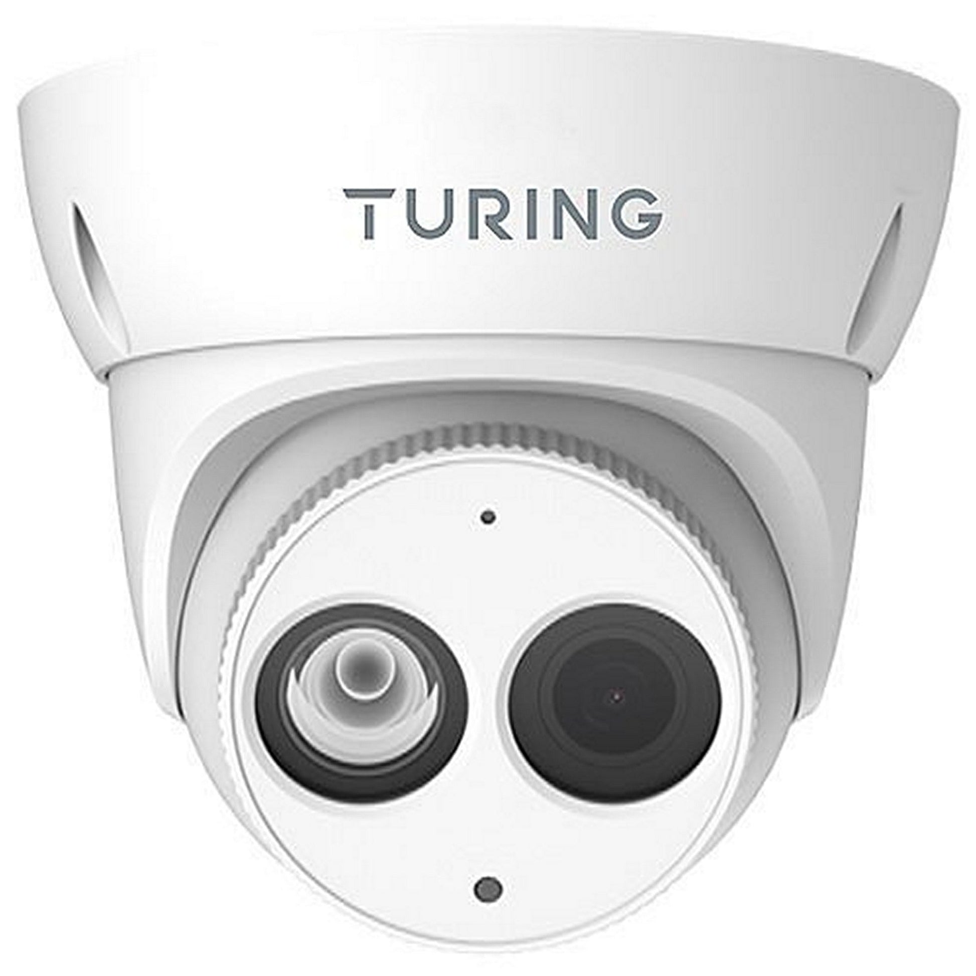  Turing Video TI-NED044 4MP IR Turret IP Camera, White(Turing Video Ti Ned044 4mp Ir Turret Ip Camera White)