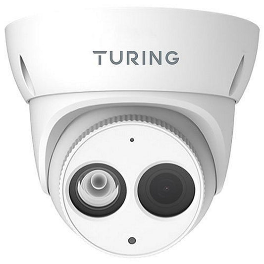  Turing Video TI-NED044 4MP IR Turret IP Camera, White(Turing Video Ti Ned044 4mp Ir Turret Ip Camera White)
