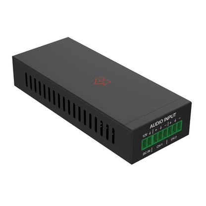  VigilLink 2-Channel Dante Analog Audio Encoder With PoE(Vigillink 2 Channel Dante Analog Audio Encoder With Poe)