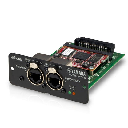  Yamaha NY64-D Dante Input Output Expansion Card For TF Series Analog Mixers(Yamaha Ny64 D Dante Input Output Expansion Card For Tf Series Analog Mixers)