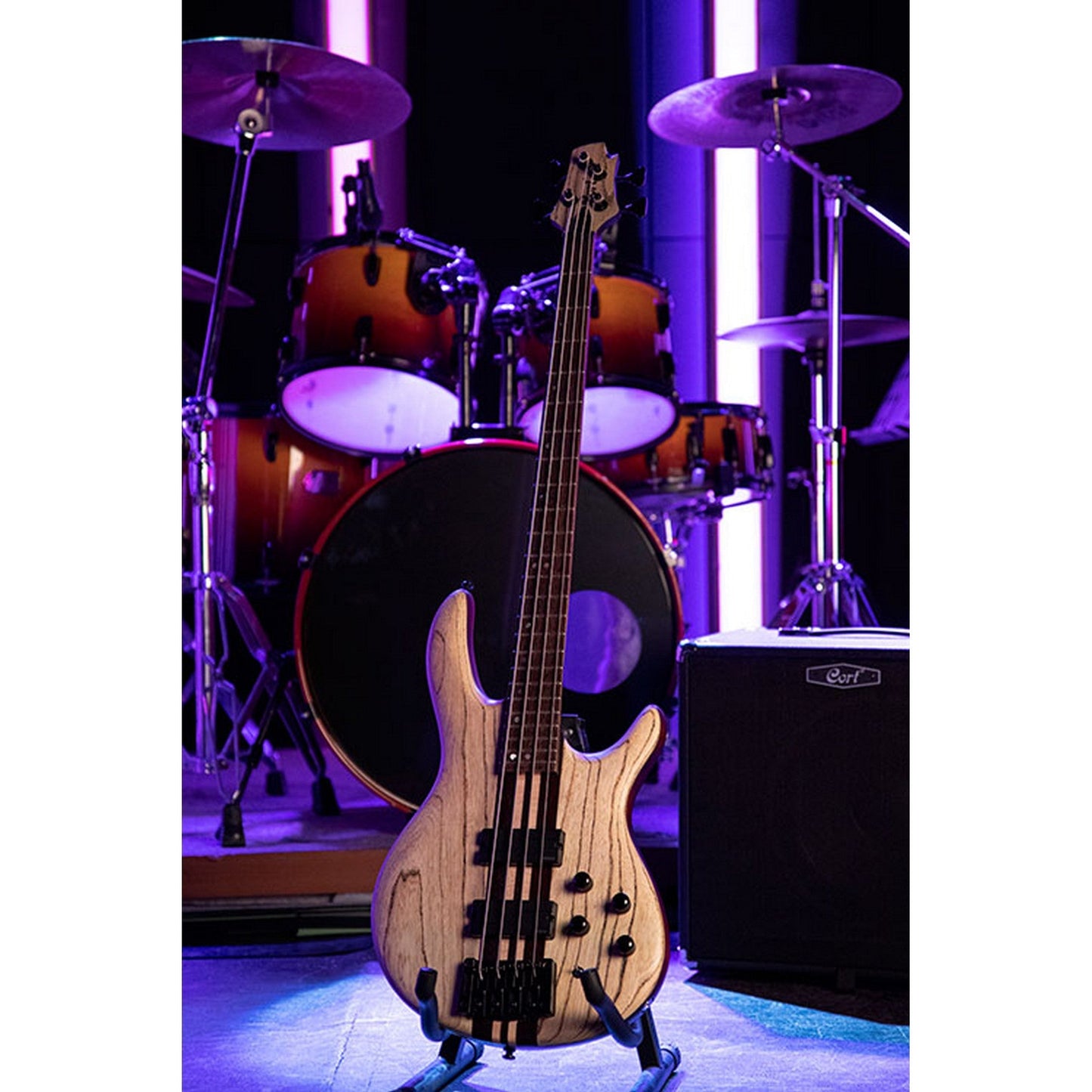  Cort Artisan A4 Ultra Ash 4 String Bass Guitar, Natural(Cort Artisan A4 Ultra Ash 4 String Bass Guitar Natural)