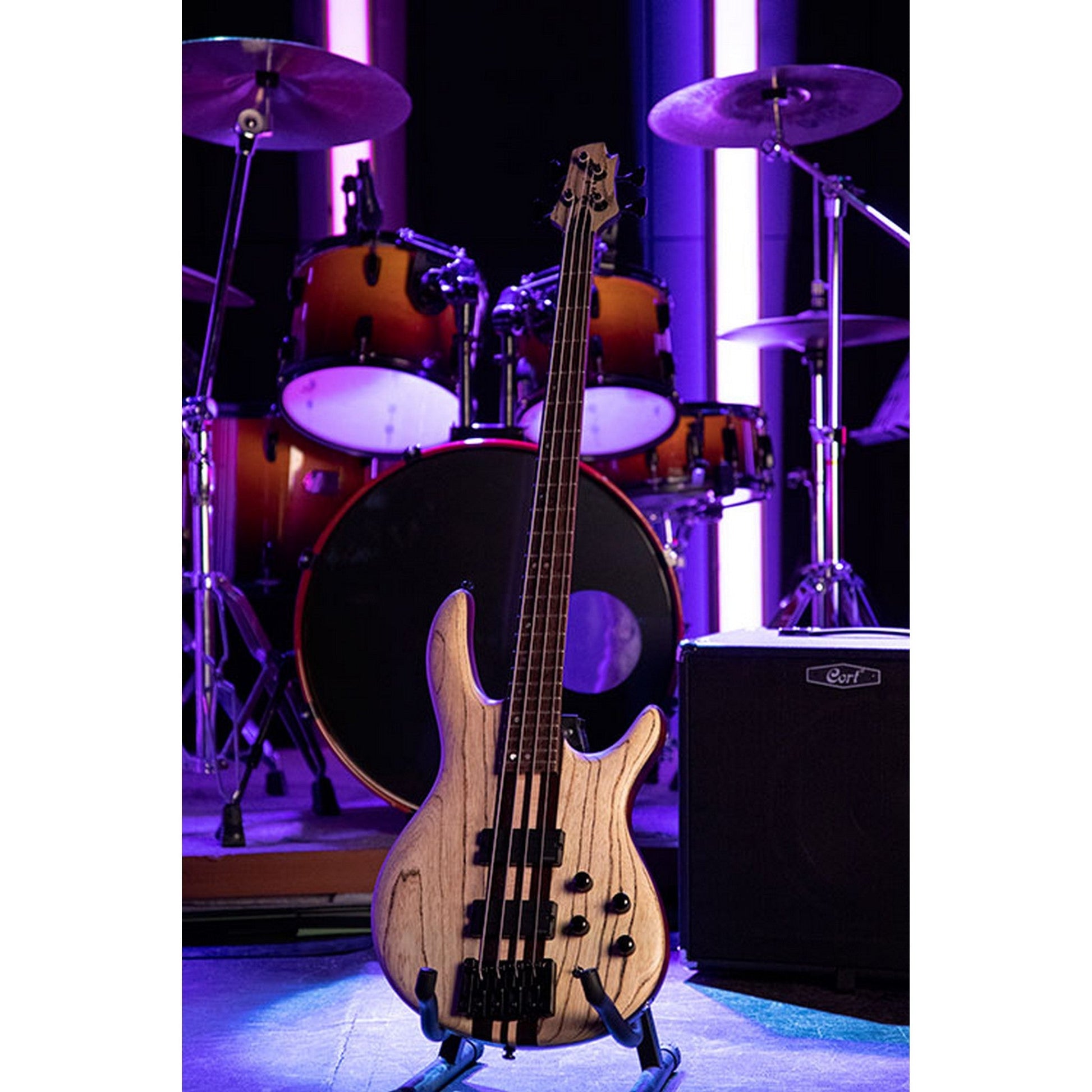  Cort Artisan A4 Ultra Ash 4 String Bass Guitar, Natural(Cort Artisan A4 Ultra Ash 4 String Bass Guitar Natural)