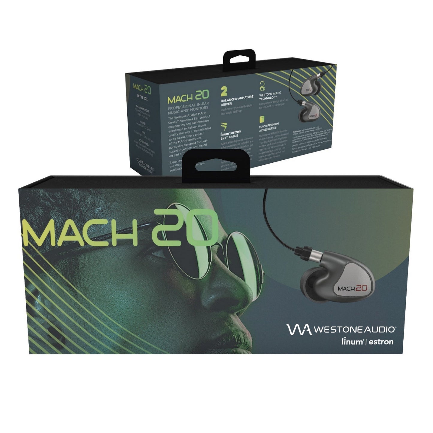  Westone MACH 20 Dual-Driver In-Ear Monitors(Westone Mach 20 Dual Driver In Ear Monitors)